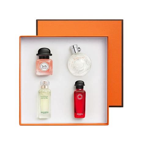 hermes mini fragrance discovery set|deluxe mini perfume sampler set.